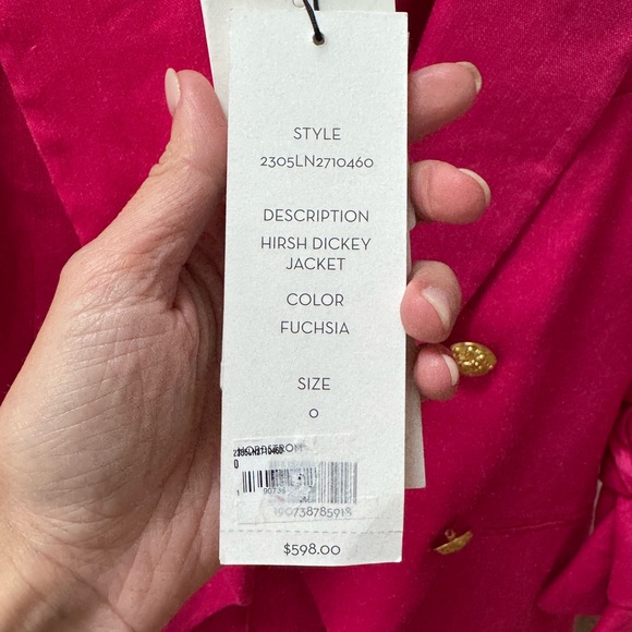 Veronica Beard Hirsh Dickey Jacket Size 0 - NWT - Picture 8 of 13